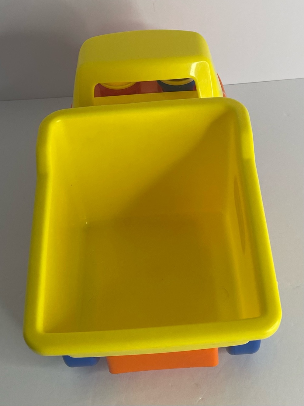 90s Little Tikes Classic Dump Truck With 2 Figures Working Clicking Sound Clean - Picture 10 of 15